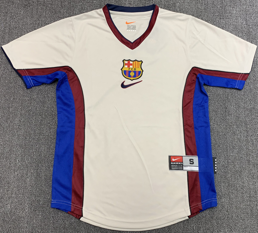 1998-99 Barcelona Away Kit | short-sleeved | [Retro Edition] | 811