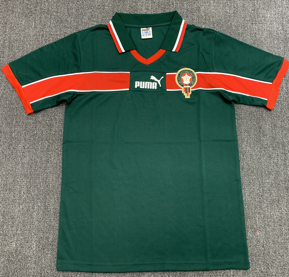 1998 Morocco Home Kit | short-sleeved | [Retro Edition] | 811