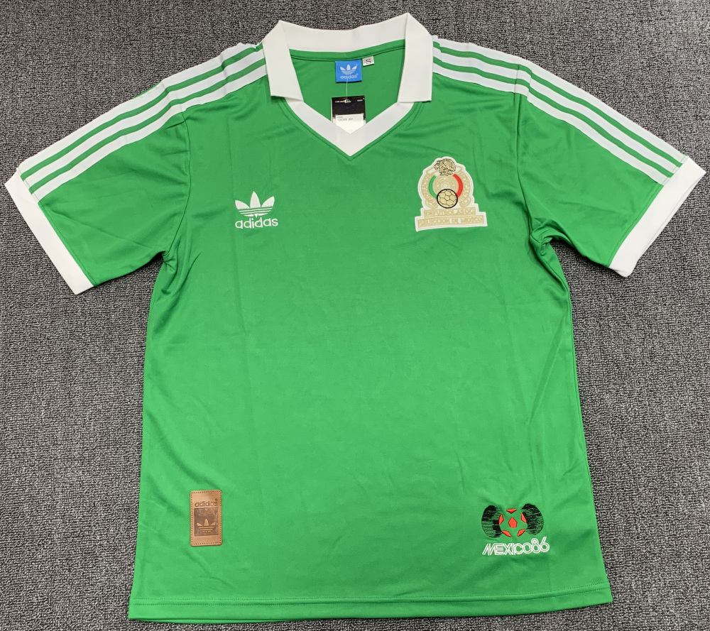 1986 Mexico Home jersey | short-sleeved | [Retro Edition] | 811