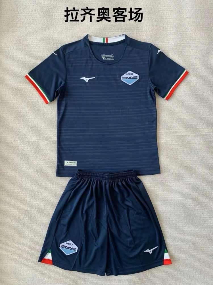 Adult   Lazio Away 24/25  Short-sleeved Soccer Kit