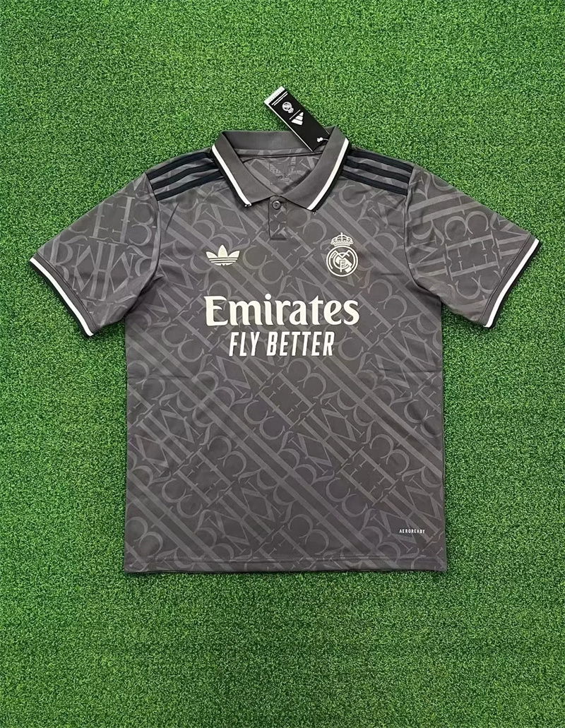 Thai version shirt 2425 Real Madrid Home Away Third Away soccer jersey