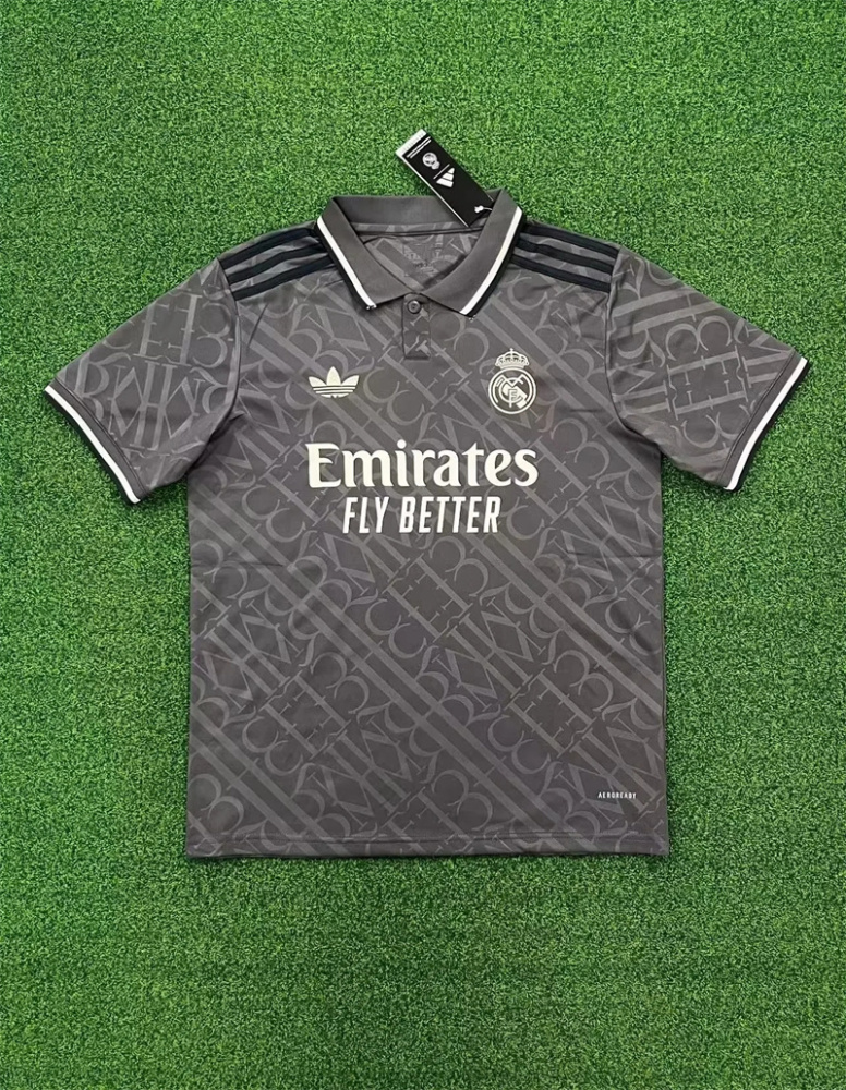 Thai version shirt 2425 Real Madrid Home Away Third Away soccer jersey