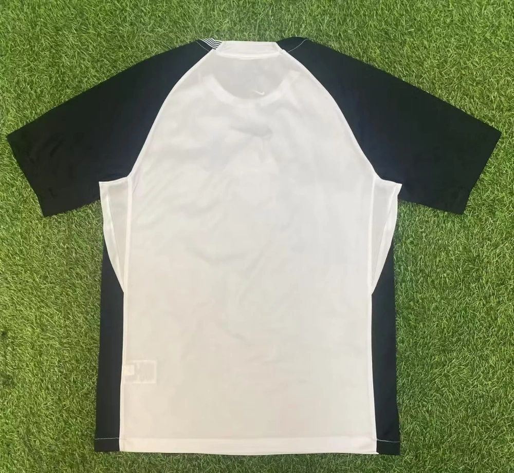25-26 Corinthians Home Jersey | thai version | black-white | short-sleeved | 416