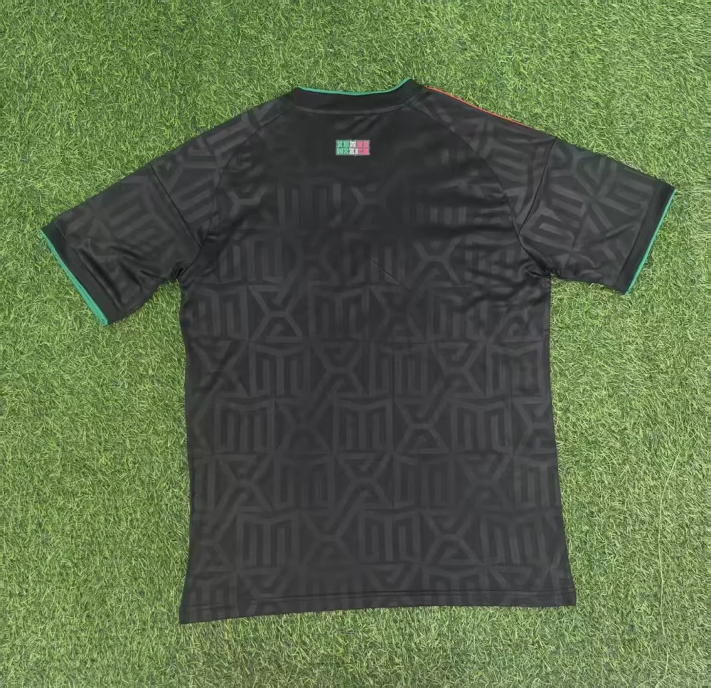 25-26 Mexico Away Jersey | thai version | black | short-sleeved | 416