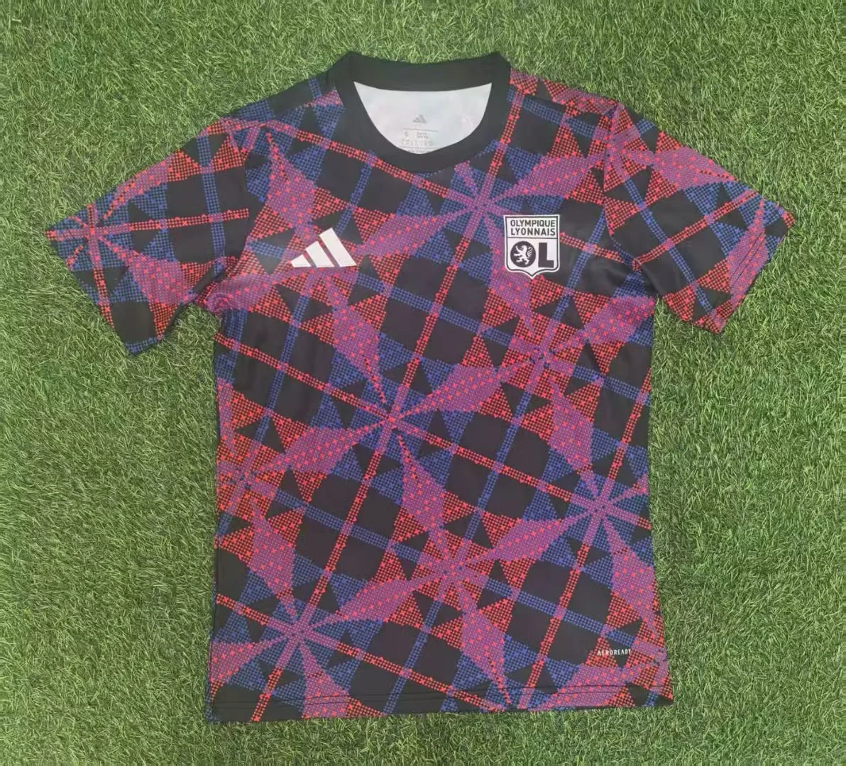 25-26 Olympique Lyonnais Jersey | thai version | Pre-match | short-sleeved | 416