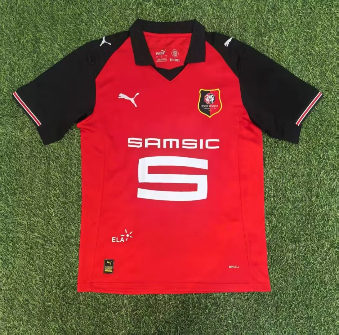 25-26 Stade Rennais F.C.Home Jersey | thai version | short-sleeved | 416