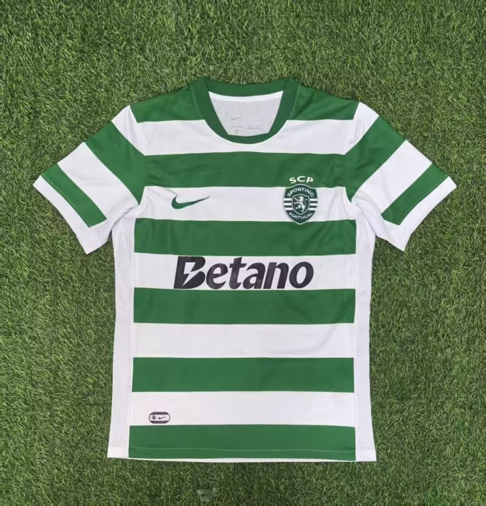 25-26 Sporting CP Home Jersey | thai version | short-sleeved | 416
