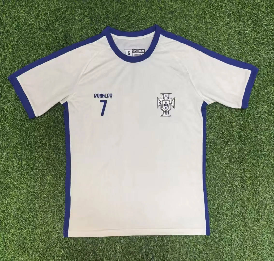 25-26 Portugal Jersey | thai version | white-7 | short-sleeved | 416