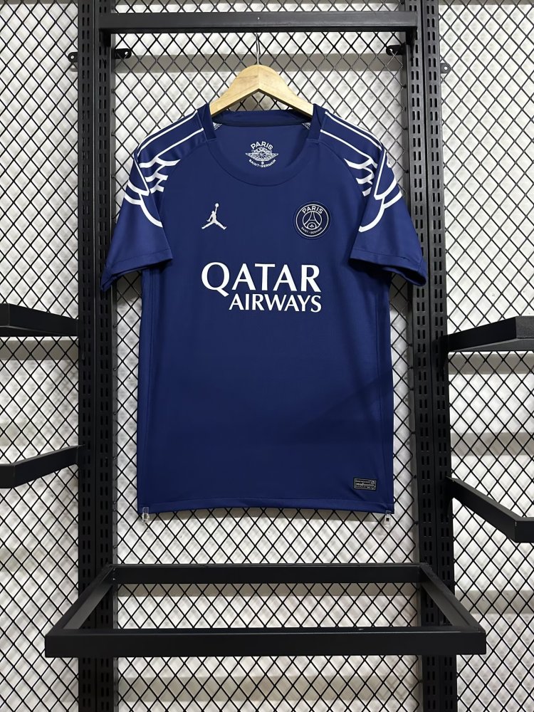 25 26 Paris Fourth Jersey | thai version | blue | S-4XL | PSG | short-sleeved