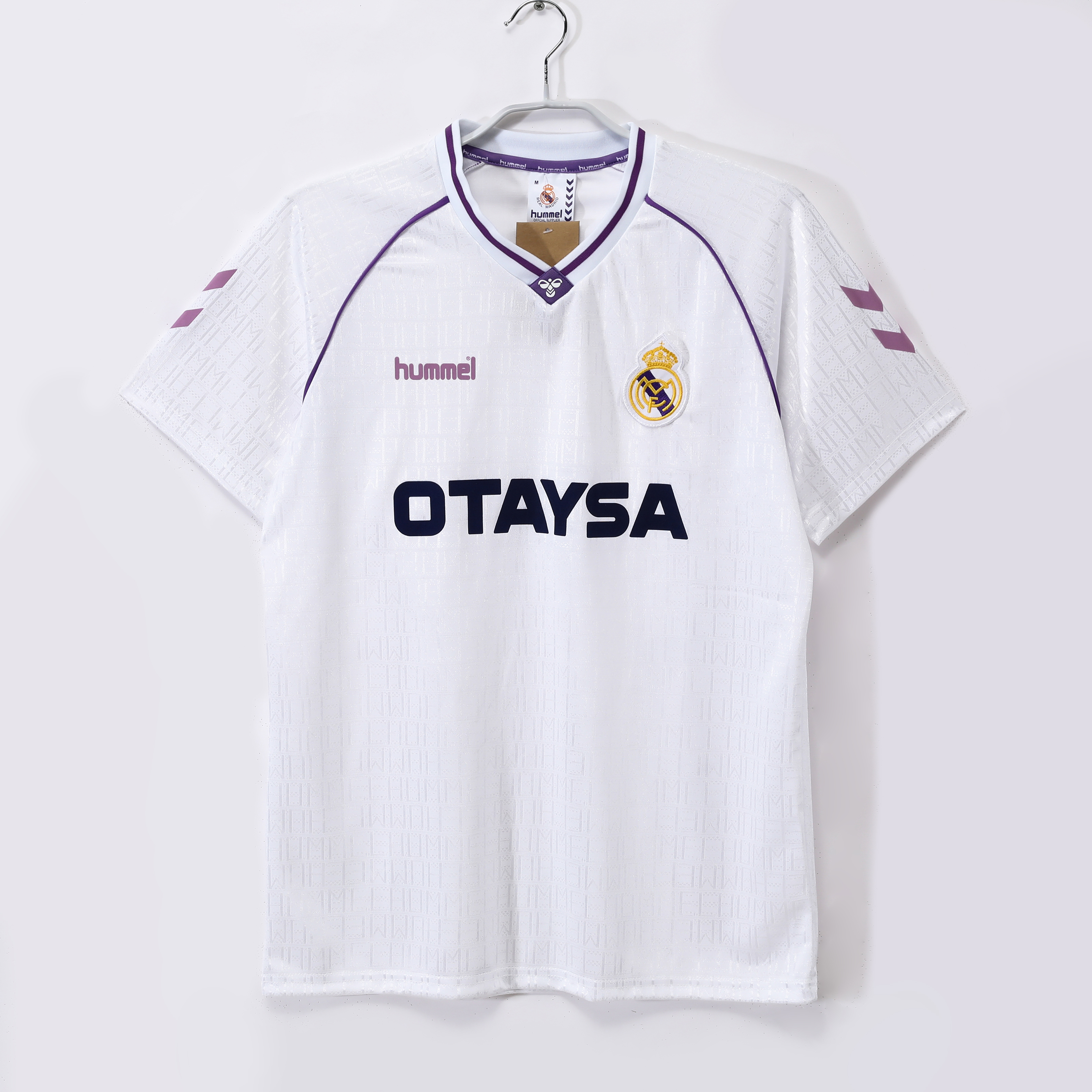 1990 92 Real Madrid Home Jersey  | short-sleeved | [Retro Edition] | 710