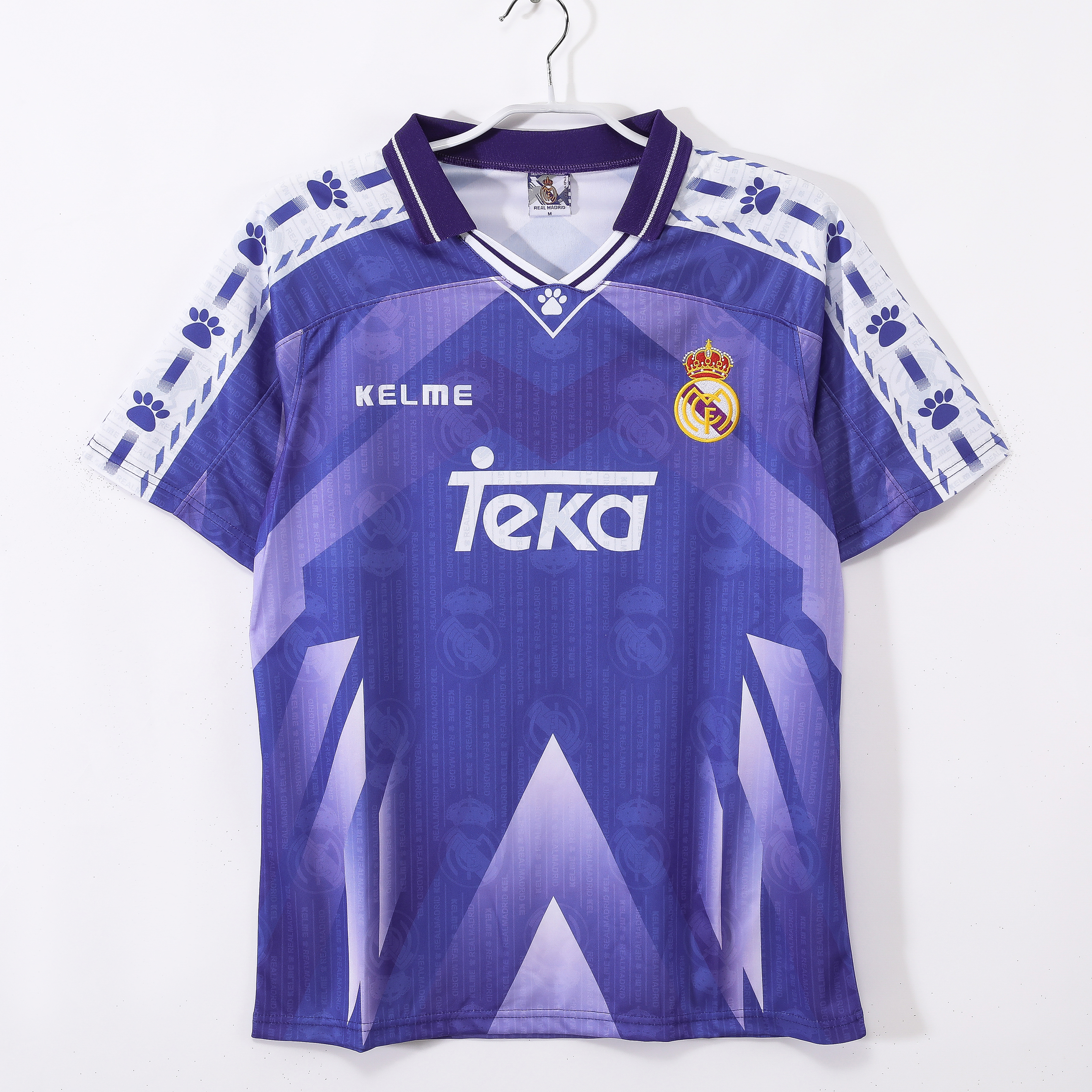1996 97 Real Madrid Away Jersey  | short-sleeved | [Retro Edition] | 710