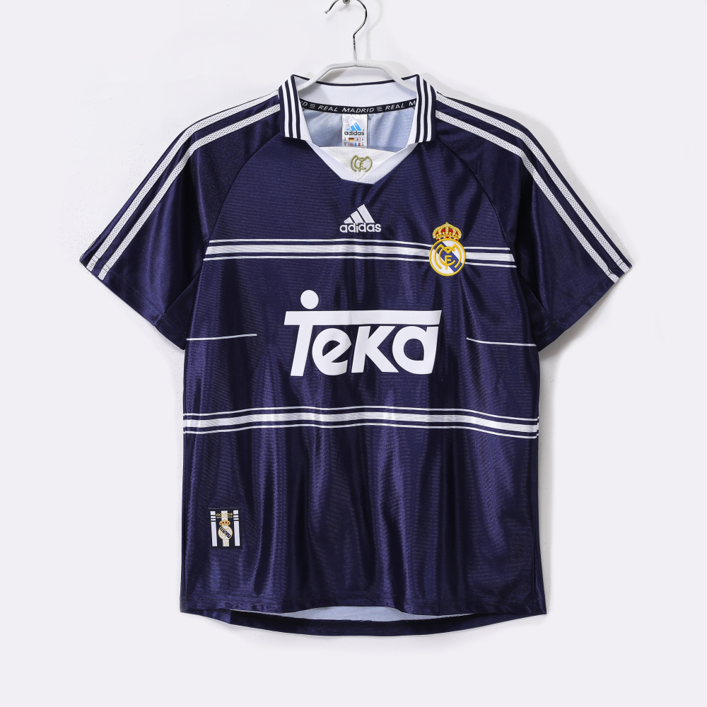 1998 99 Real Madrid Third Jersey  | short-sleeved | [Retro Edition] | 710