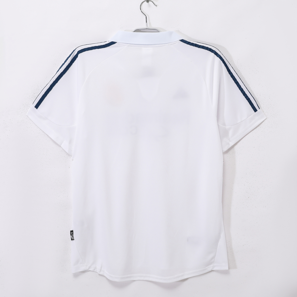 2001 02 Real Madrid Away / Home Jersey | black / white | short-sleeved | [Retro Edition] | 710