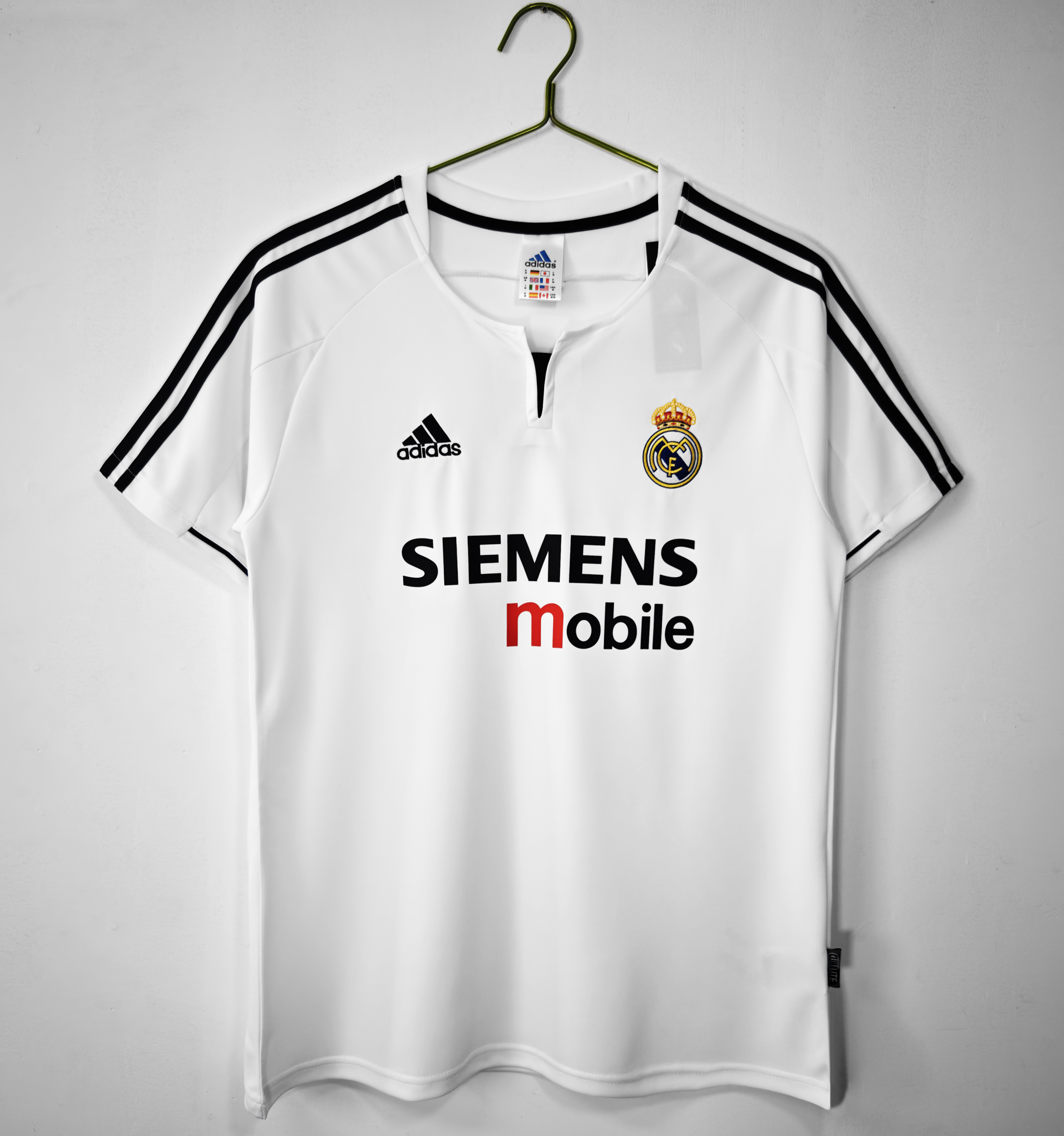 2003 04 Real Madrid Home Jersey | white | short-sleeved | [Retro Edition] | 710