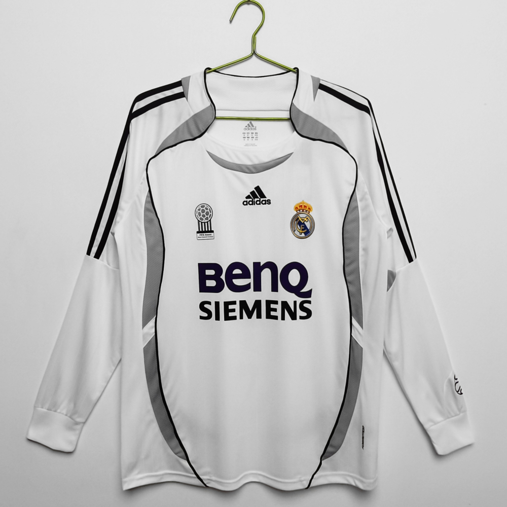 2006 07 Real Madrid Home / Third Jersey | Long-sleeved | [Retro Edition] | 710