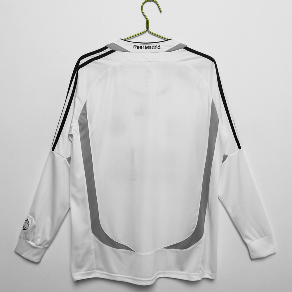 2006 07 Real Madrid Home / Third Jersey | Long-sleeved | [Retro Edition] | 710