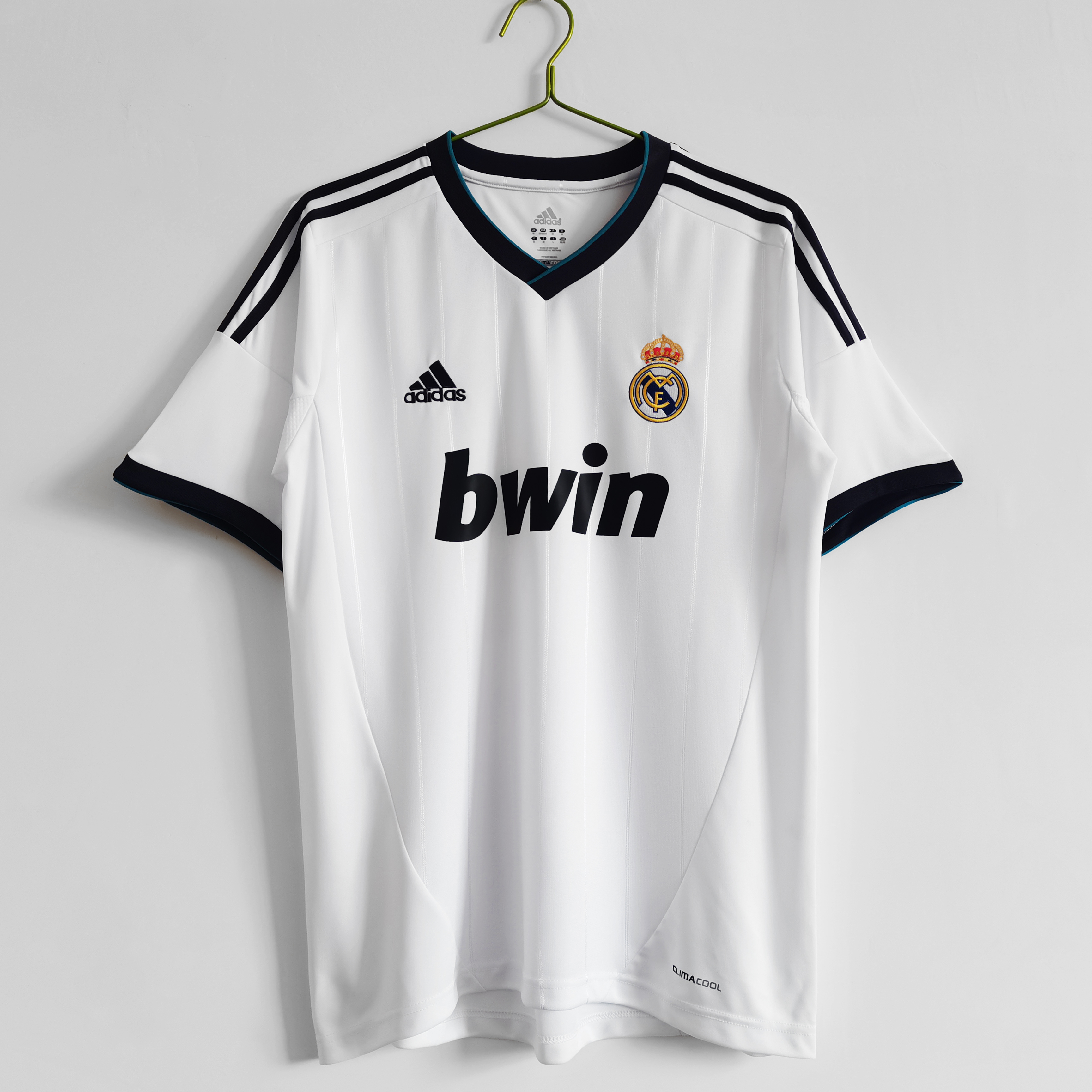 2012 13 Real Madrid Away / Home / Third Jersey | short-sleeved | GREEN / BLACK / WHITE | [Retro Edition] | 710