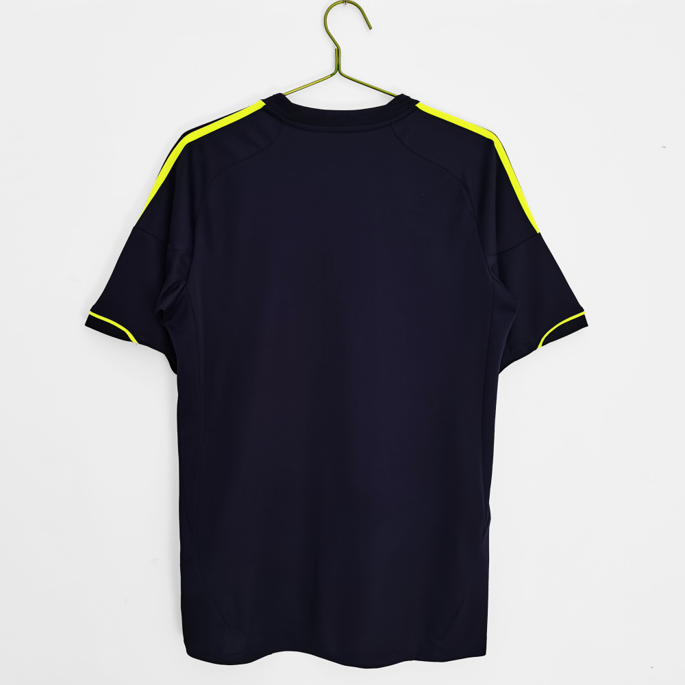 2012 13 Real Madrid Away / Home / Third Jersey | short-sleeved | GREEN / BLACK / WHITE | [Retro Edition] | 710