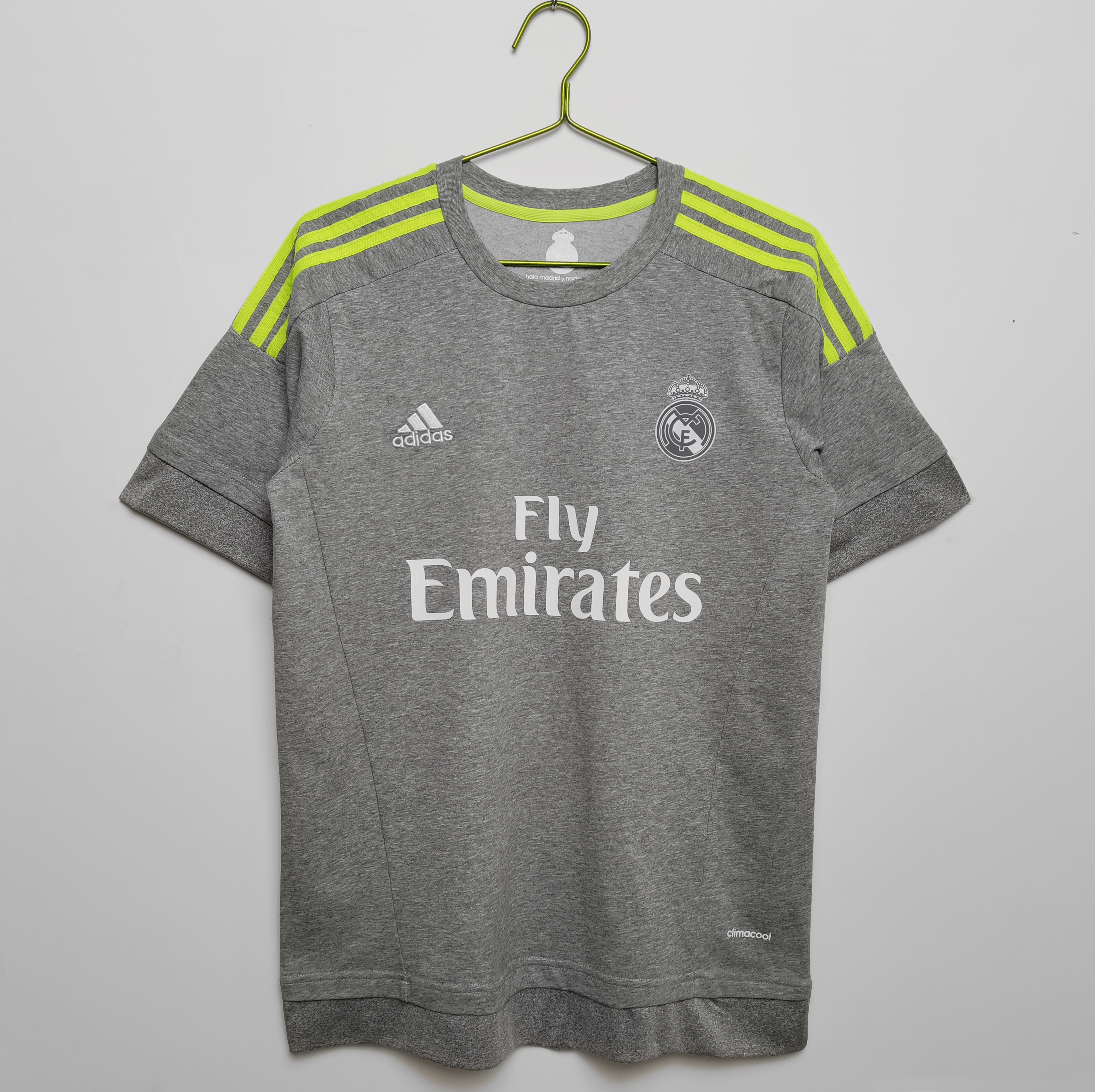 2015 16 Real Madrid Away Jersey | grey | short-sleeved | [Retro Edition] | 710