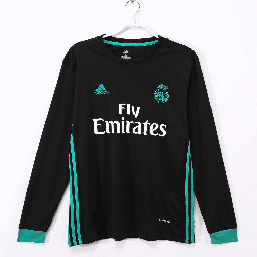 2017 18 Real Madrid Away Jersey | Long-sleeved | [Retro Edition] | 710