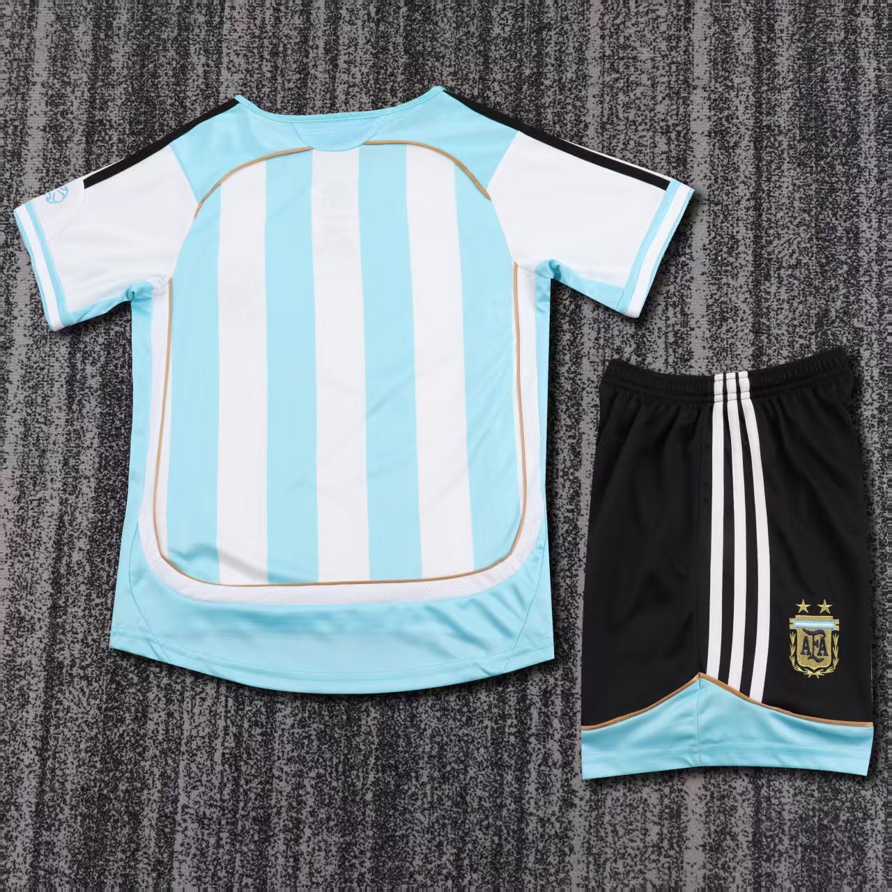 Kids 2006-07 Argentina Home Jersey | short-sleeved | retro version