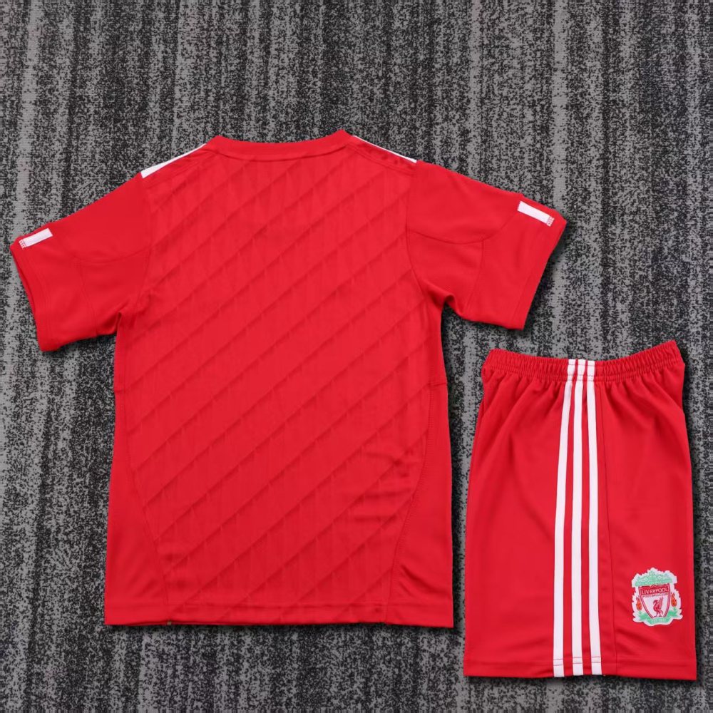 Kids 2010 Liverpool Home Jersey | short-sleeved | retro version