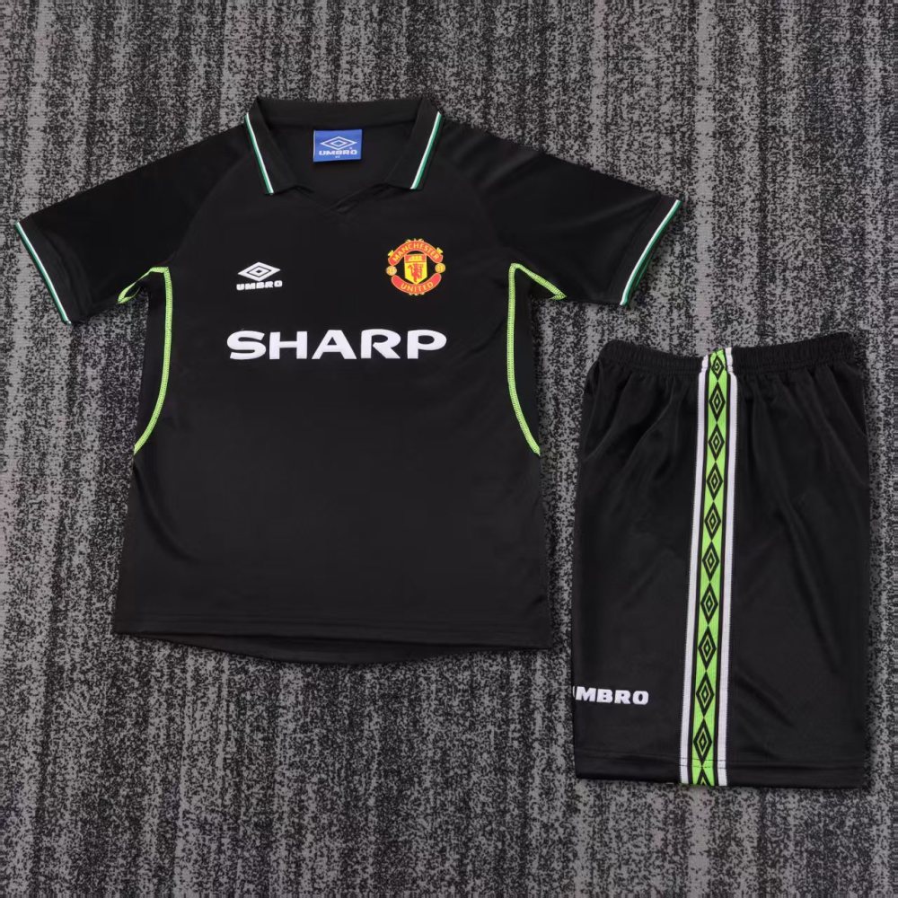 Kids 98 Manchester United Third Jersey | short-sleeved | retro version