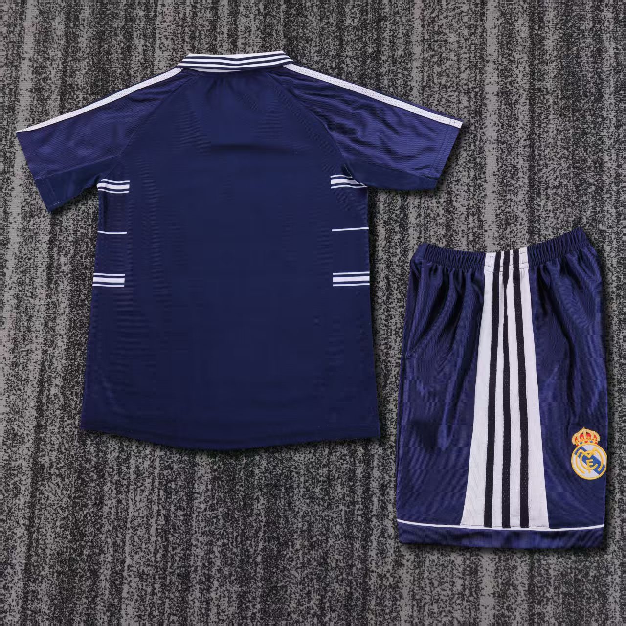 Kids 98-99 Real Madrid Away Jersey | short-sleeved | retro version