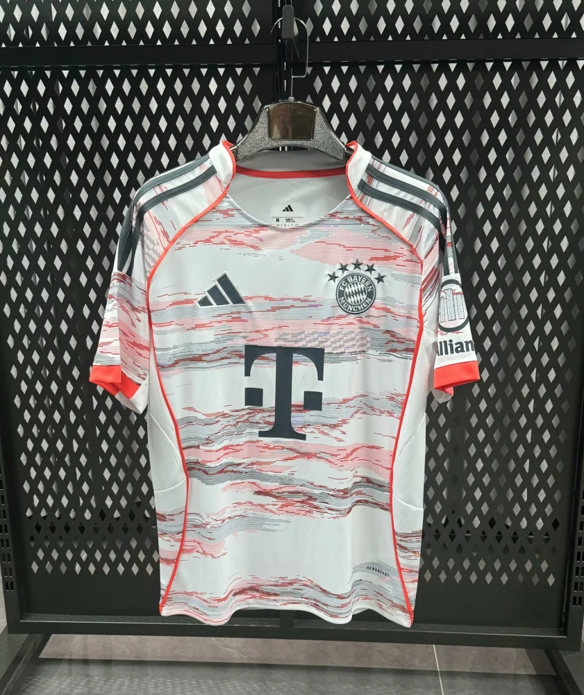 25-26 Bayern Away Jersey | thai version | S-4XL | short-sleeved | C269
