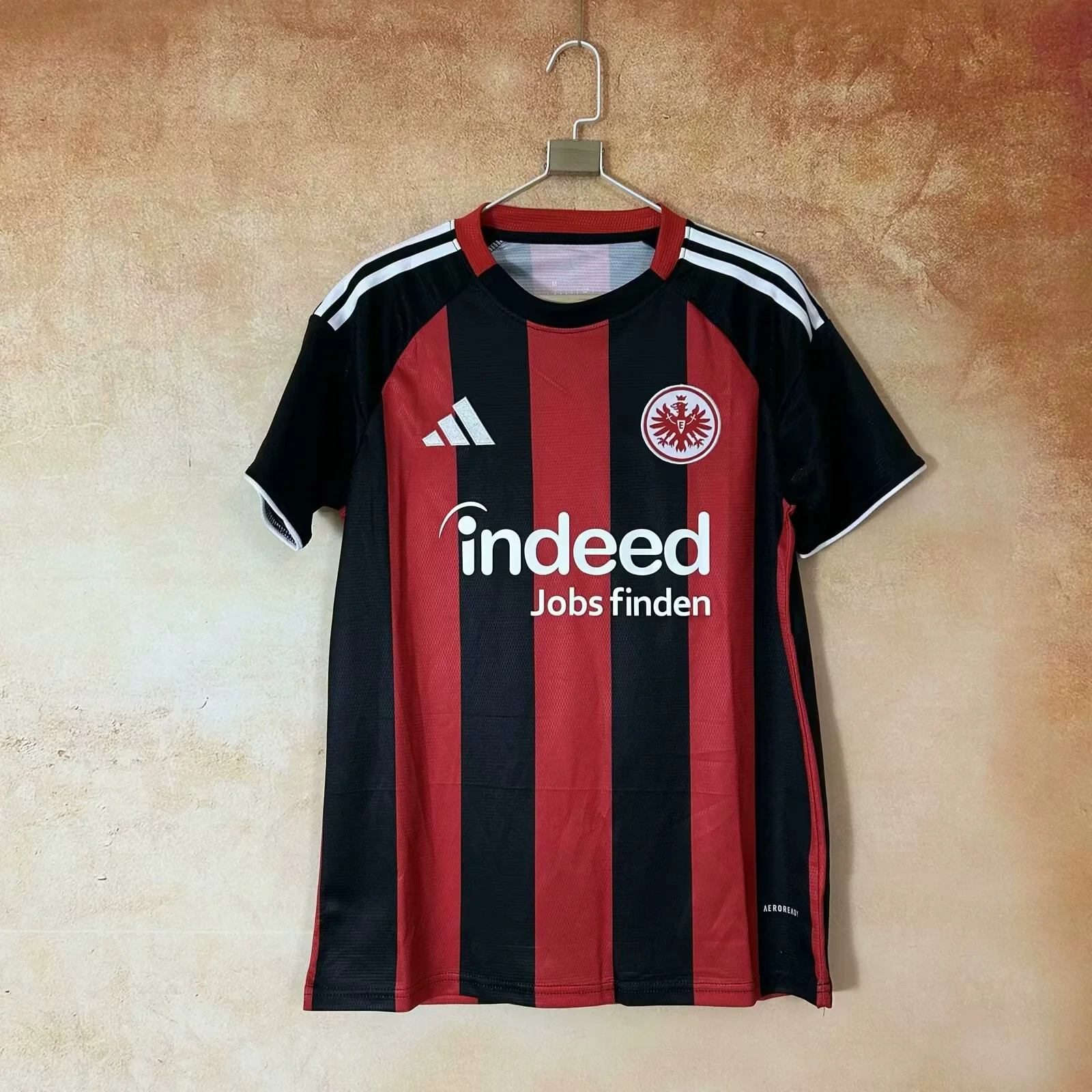 25-26 Eintracht Frankfurt Home Jersey | thai version | red and black | S-4XL | short-sleeved | C269