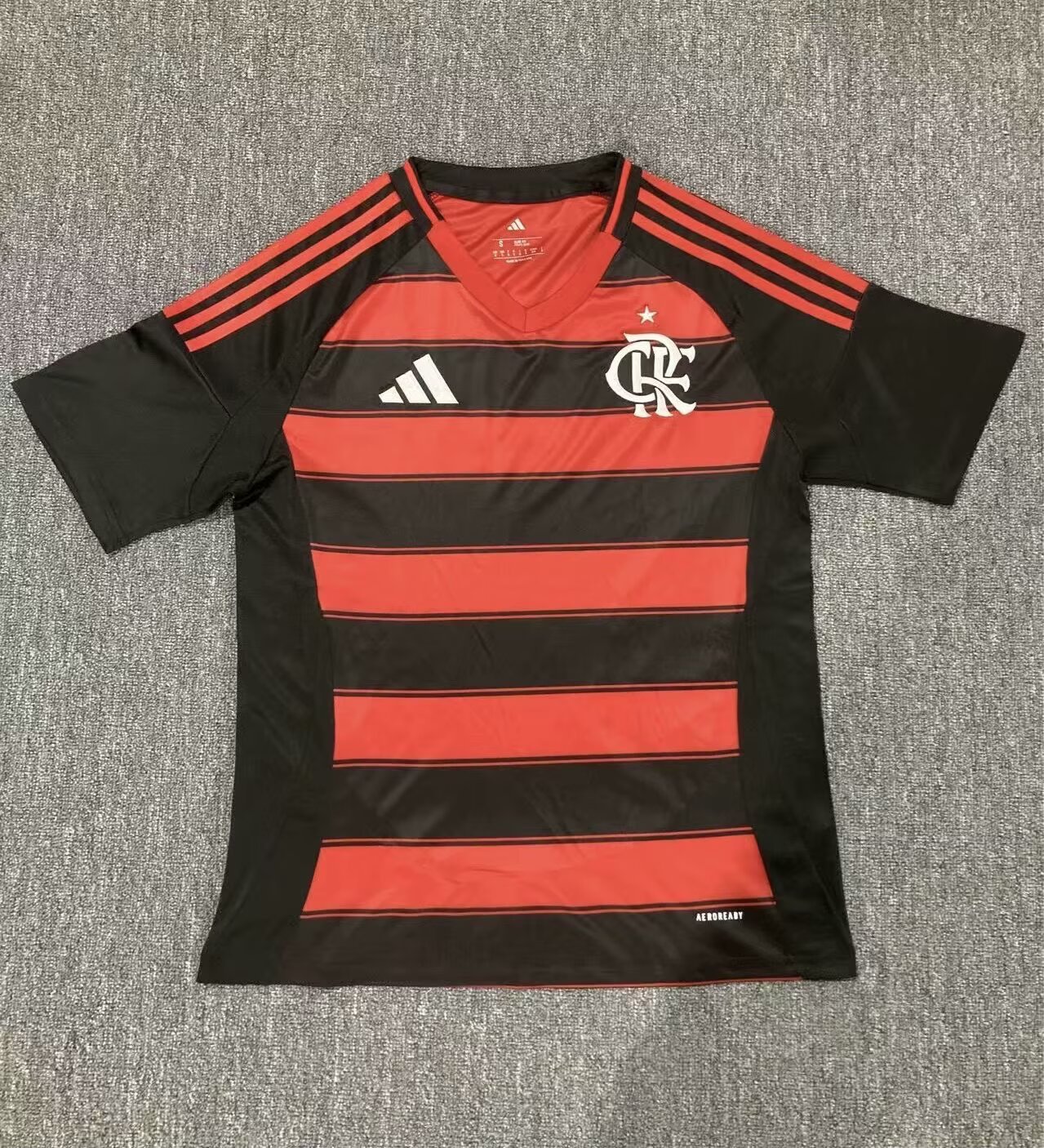 25-26 FCR Flamengo Home Jersey | thai version | red and black | S-4XL | short-sleeved | C269