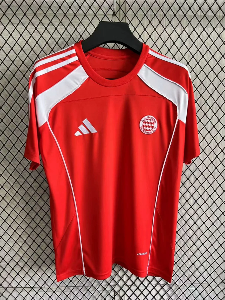 25-26 Bayern Jersey | thai version | Red | S-4XL | short-sleeved | C269