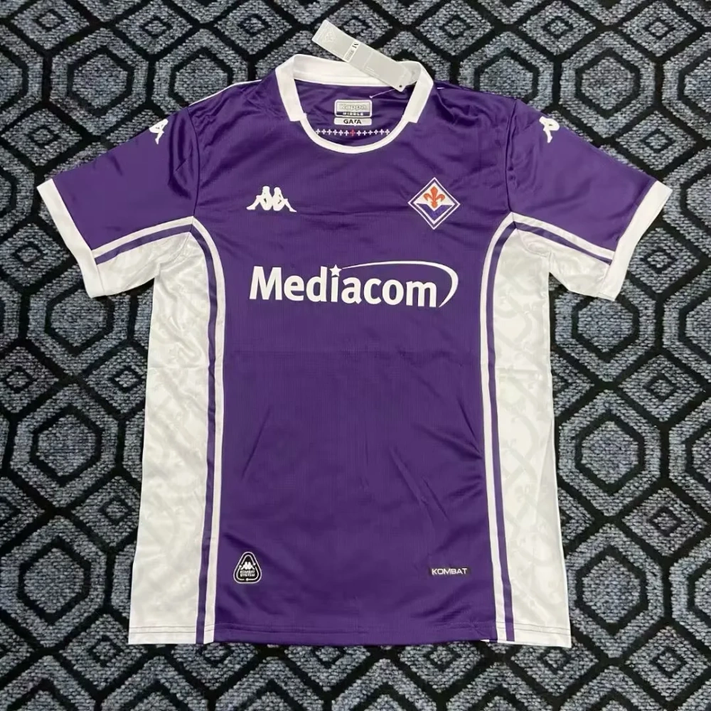 25-26 ACF Fiorentina Home Jersey | thai version | purple | S-2XL | short-sleeved | C269