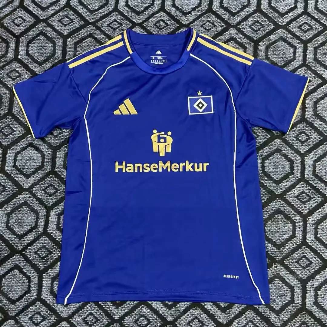 25-26 Hamburger SV Away Jersey | thai version | blue | S-2XL | short-sleeved | C269