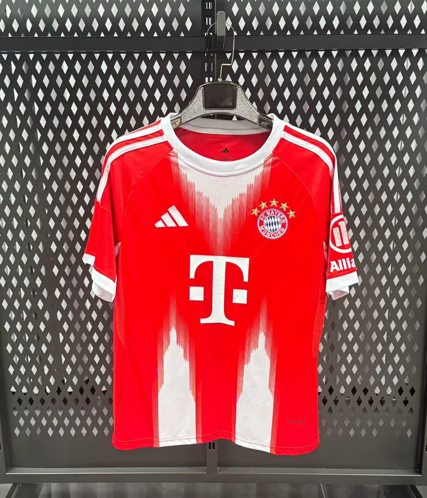 25-26 Bayern Home Jersey | thai version | S-4XL | short-sleeved | C269