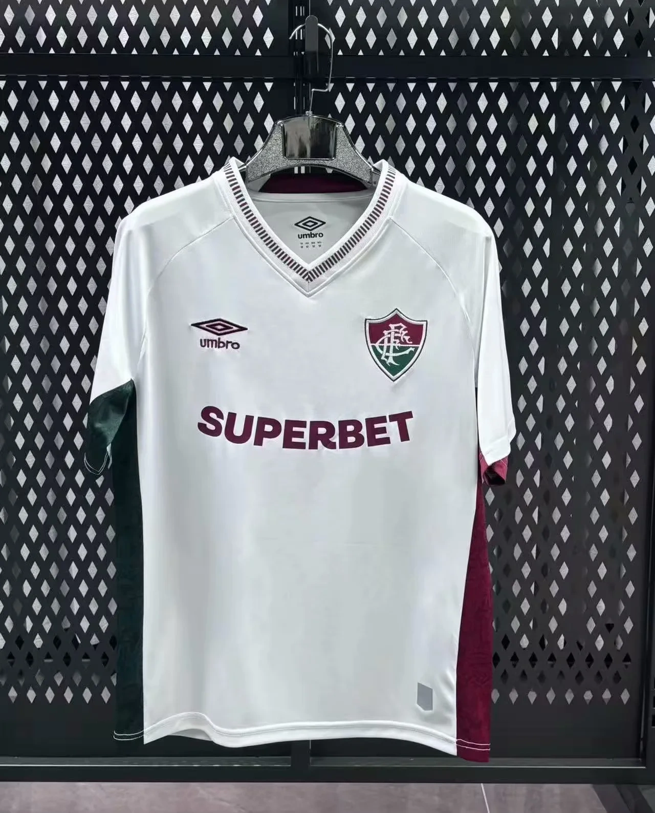25-26 Fluminense Away Jersey | thai version | white | S-2XL | short-sleeved | C269