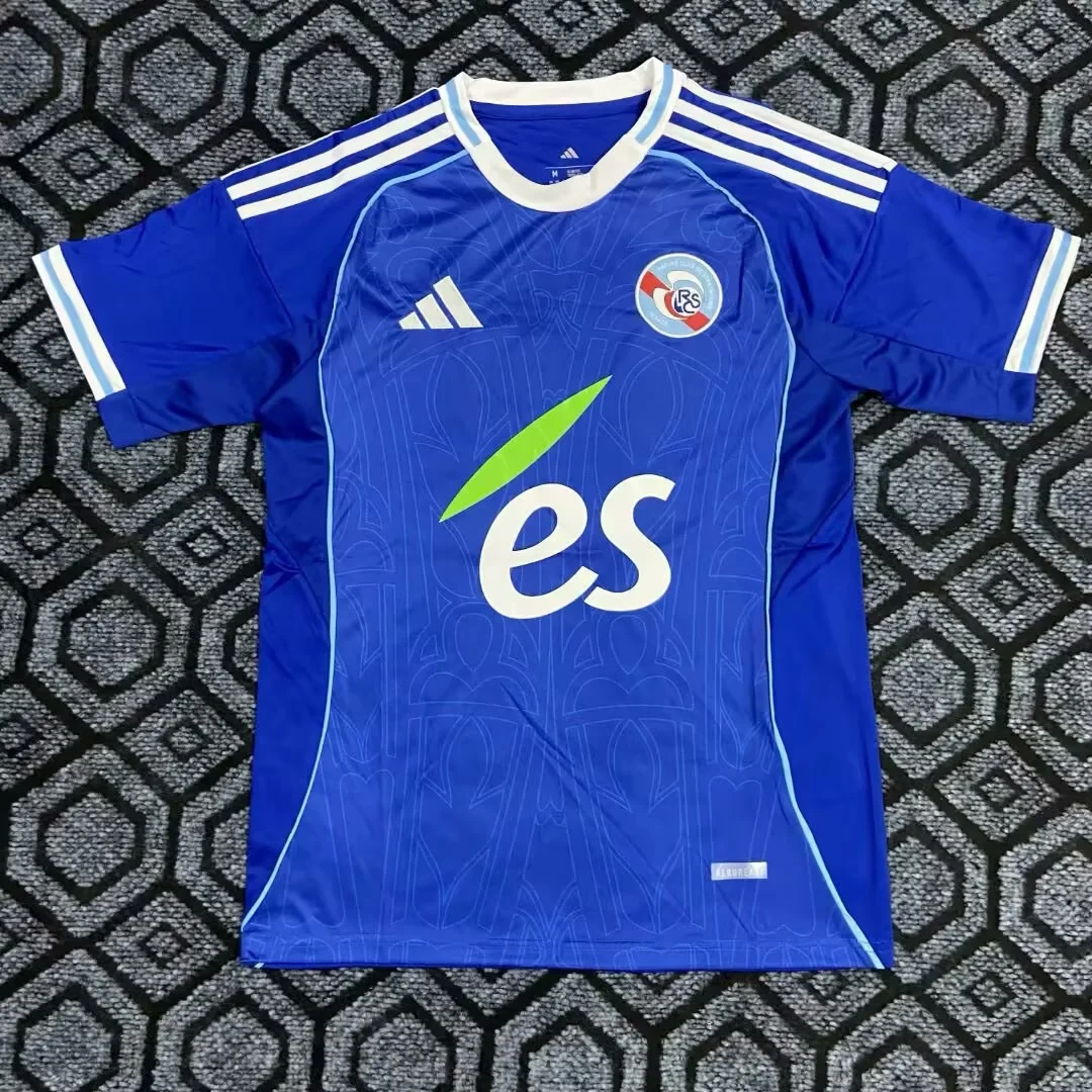 25-26 Strasbourg Home Jersey | thai version | blue | S-2XL | short-sleeved | C269