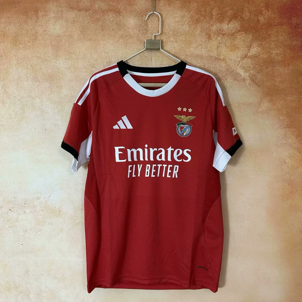 25-26 Benfica Home Jersey | thai version | Red | S-4XL | short-sleeved | C269