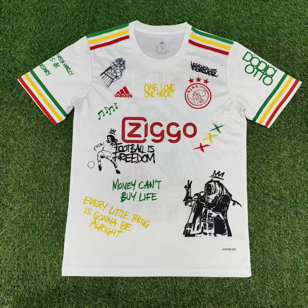 25-26 Ajax Jersey | thai version | Doodle Edition | short-sleeved | 416