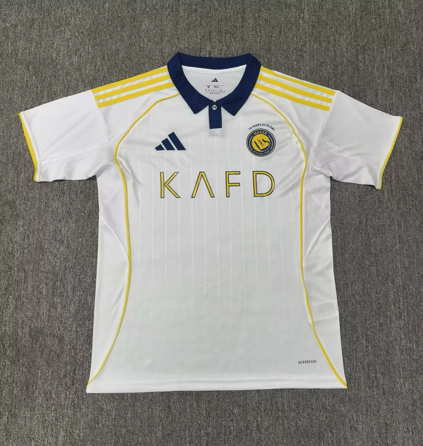 25-26 Al-Nassr FC Third Jersey | thai version | white | S-2XL | short-sleeved | C269