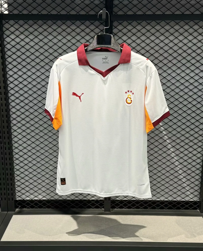 25-26 Galatasaray Away Jersey | thai version | WHITE | S-4XL | short-sleeved | C269
