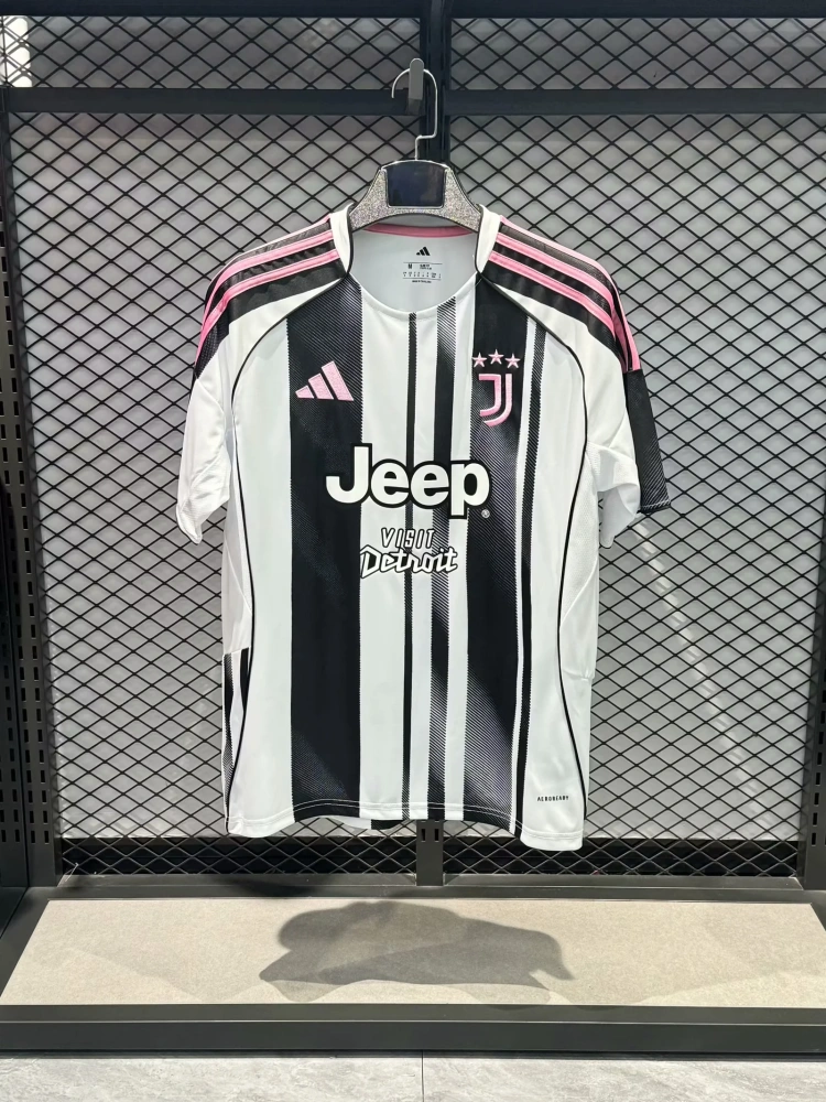 25-26 Juventus Home Jersey | thai version | S-4XL | short-sleeved | C269