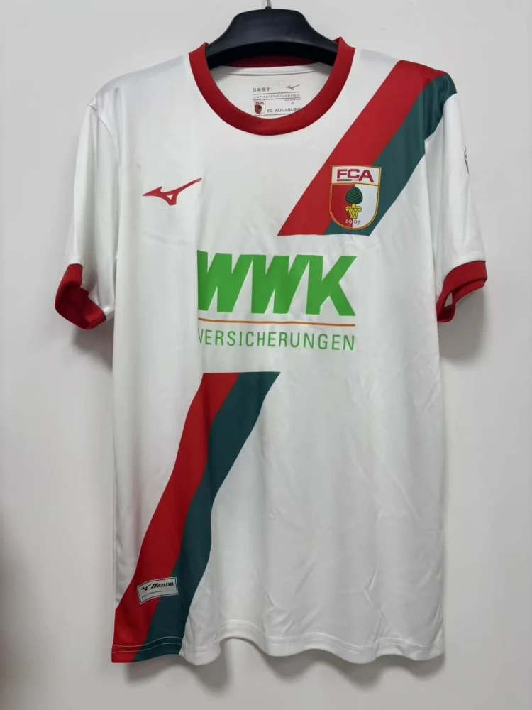 25-26 Augsburg Home Jersey | thai version | S-4XL | short-sleeved | C269