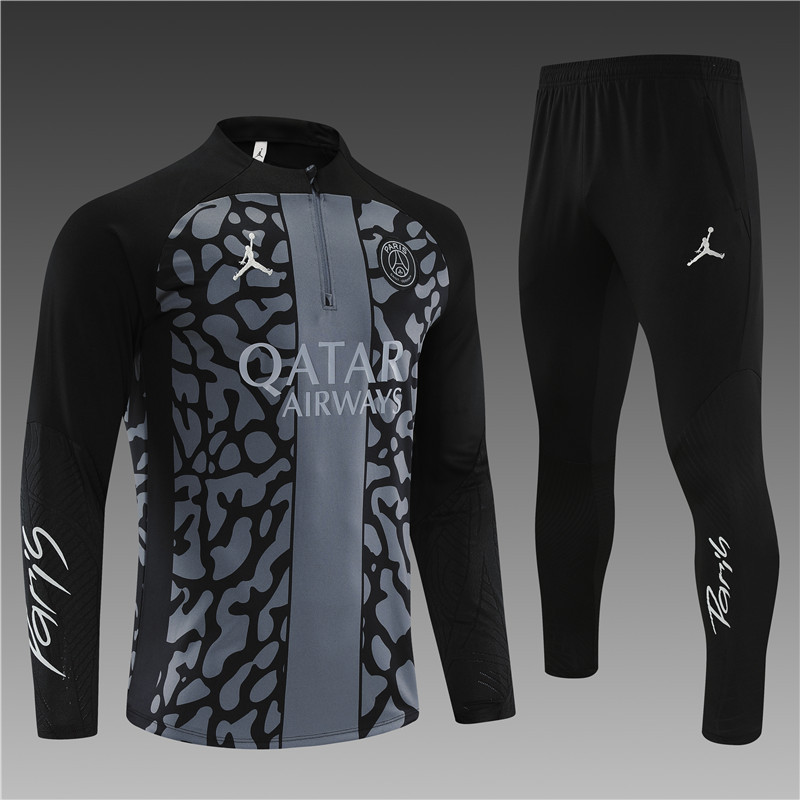 2425 Paris  training suit | gray and black | camouflage | long-sleeved