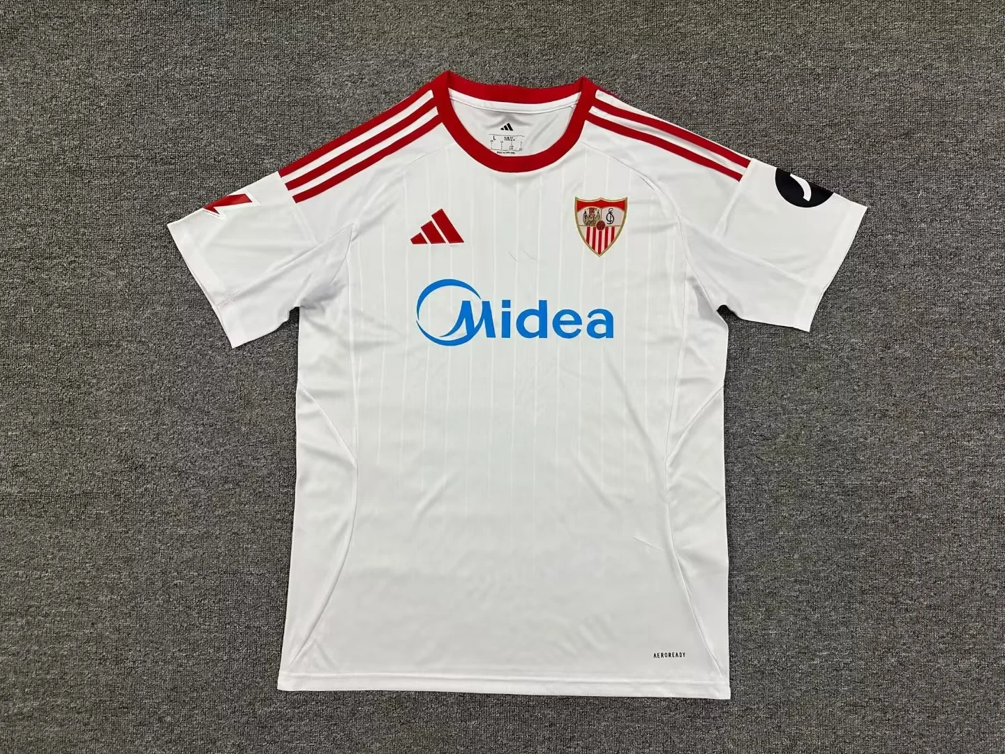 25-26 Sevilla Jersey | thai version | red | white | S-4XL | short-sleeved | C1040