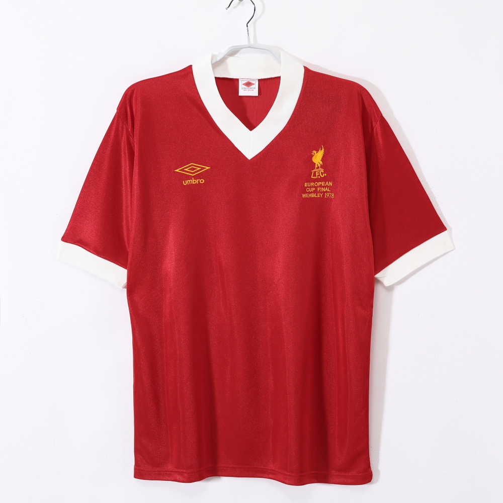 Adult 1978 79 Liverpool  home Soccer Jersey | short-sleeved | [Retro Edition]