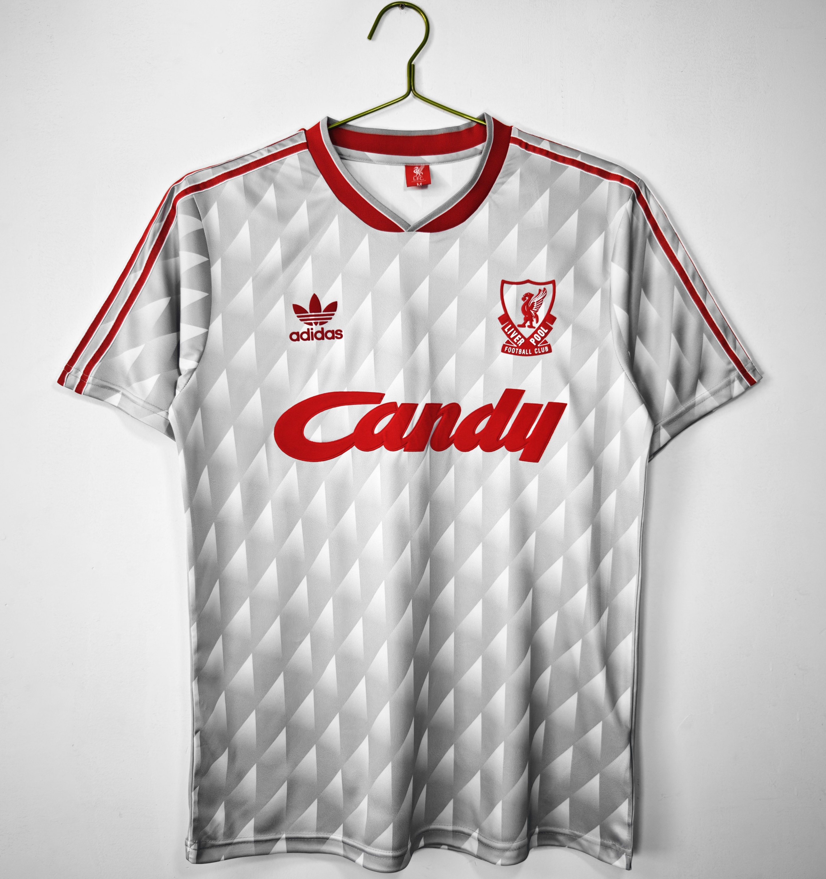 Adult 1989 91 Liverpool  Away Soccer Jersey | short-sleeved | [Retro Edition]