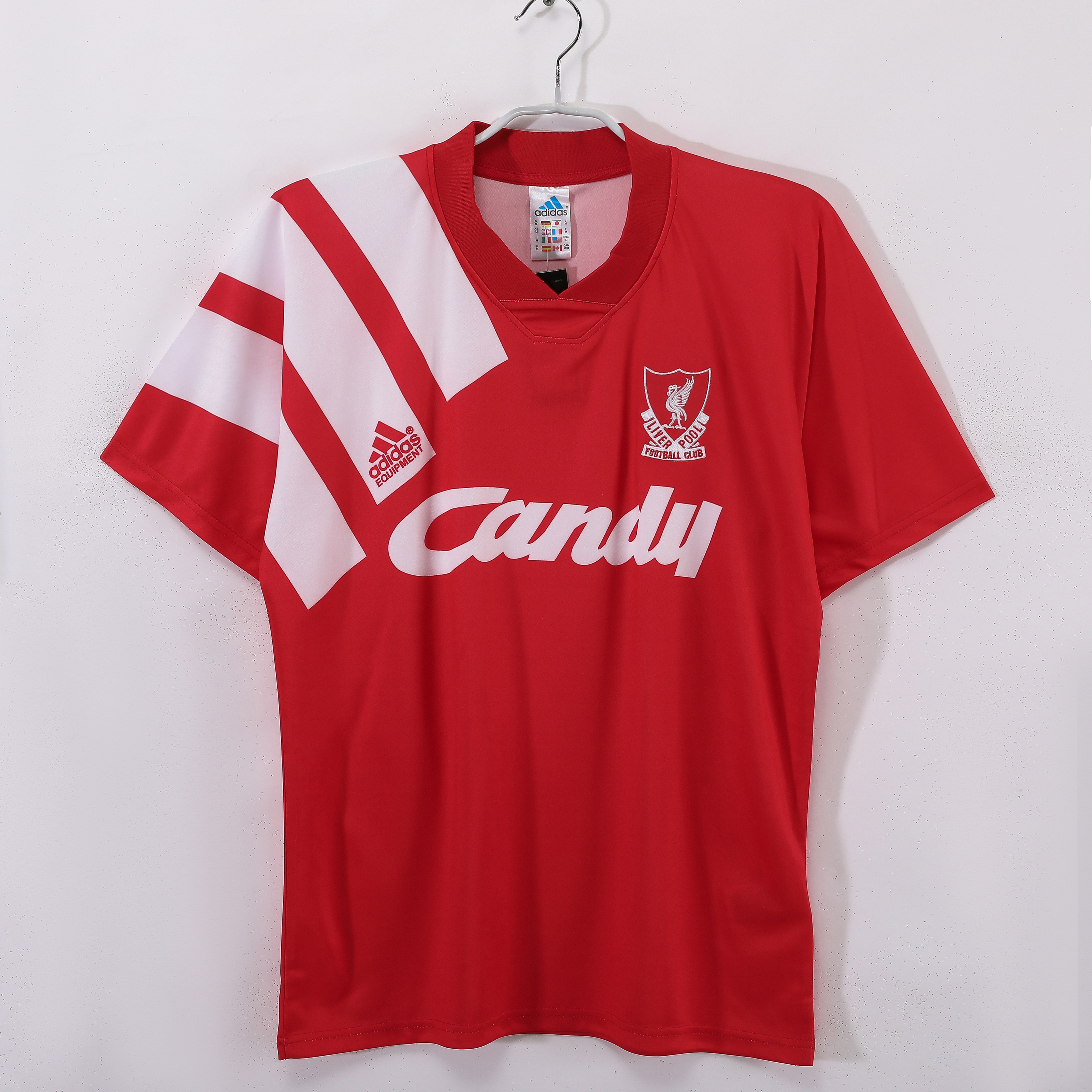 Adult 1991 92 Liverpool Home and Away Soccer Jersey | short-sleeved | [Retro Edition]