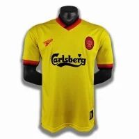 Adult 1998 99 Liverpool Away Soccer Jersey | short-sleeved | [Retro Edition]