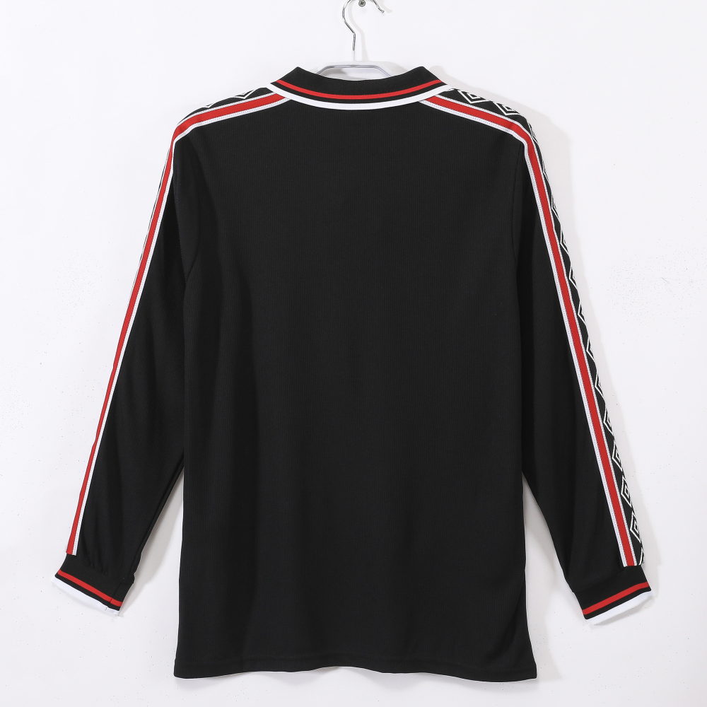 1998 99 Manchester United Home Jersey | Long-sleeved | [Retro Edition] | 710
